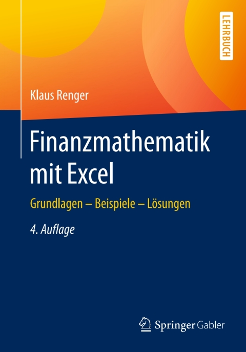 Cover image for book Finanzmathematik mit Excel