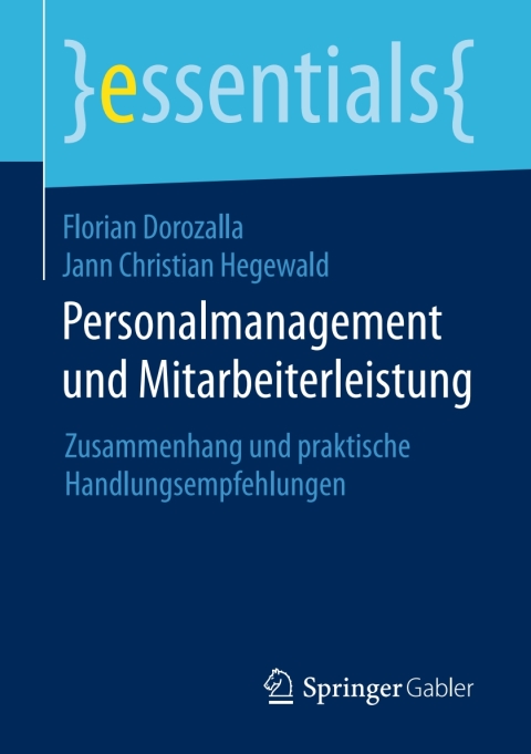 Cover image for book Personalmanagement und Mitarbeiterleistung