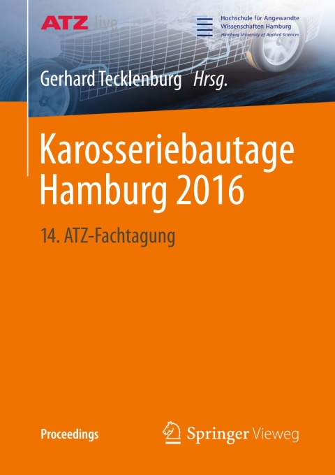 Cover image for book Karosseriebautage Hamburg 2016