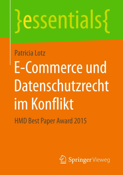 Cover image for book E-Commerce und Datenschutzrecht im Konflikt