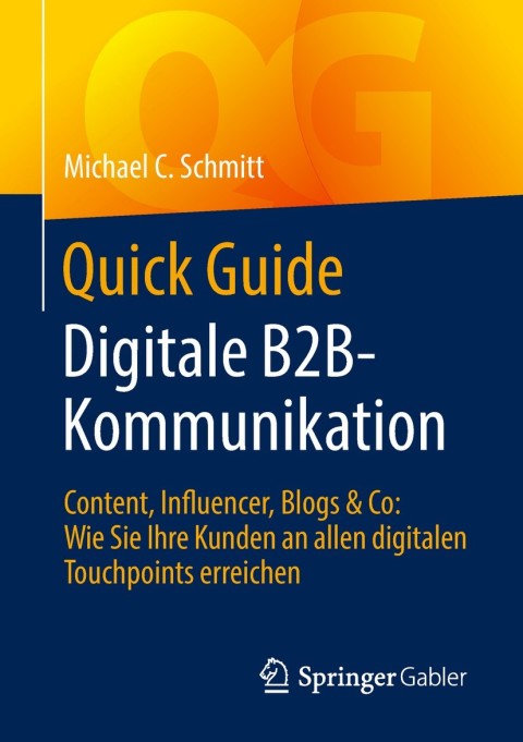 Cover image for book Quick Guide Digitale B2B-Kommunikation