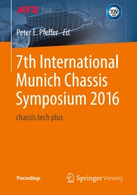 Cover image: 7th International Munich Chassis Symposium 2016 9783658142186