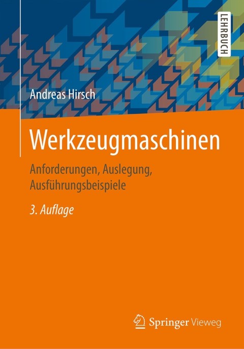 Cover image for book Werkzeugmaschinen