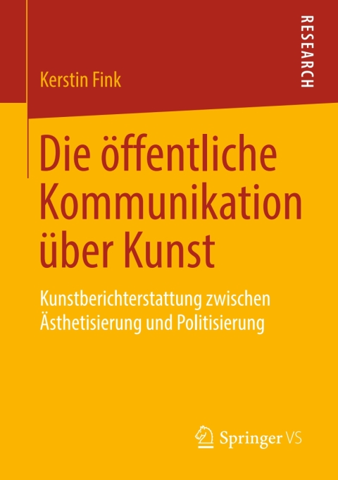 Cover image for book Die öffentliche Kommunikation über Kunst