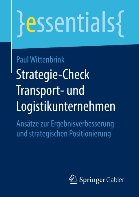 Cover image for book Strategie-Check Transport- und Logistikunternehmen