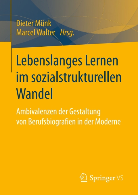 Cover image for book Lebenslanges Lernen im sozialstrukturellen Wandel