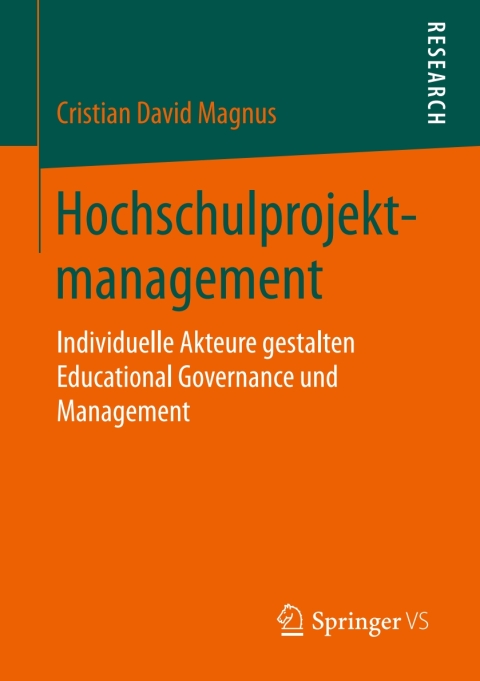 Cover image for book Hochschulprojektmanagement