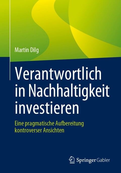 Cover image for book Verantwortlich in Nachhaltigkeit investieren