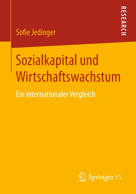 Cover image for book Sozialkapital und Wirtschaftswachstum