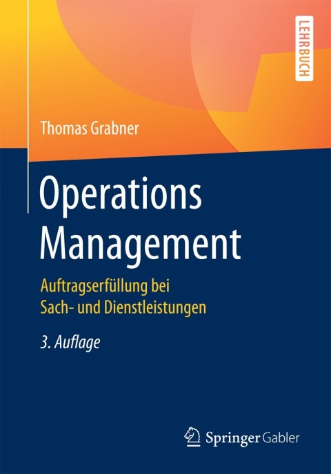 Cover image for book Operations Management