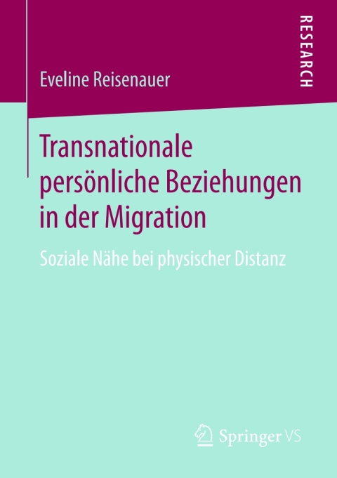 Cover image for book Transnationale persönliche Beziehungen in der Migration