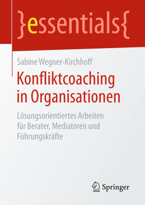 Cover image for book Konfliktcoaching in Organisationen