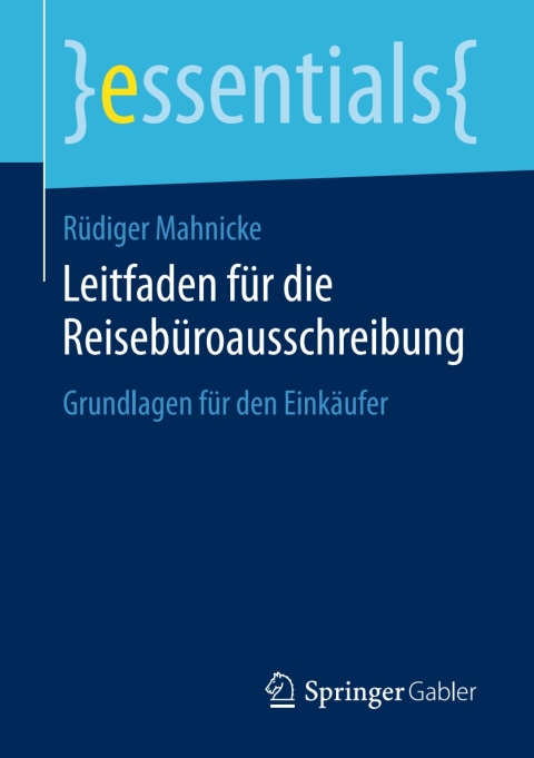 Cover image for book Leitfaden für die Reisebüroausschreibung