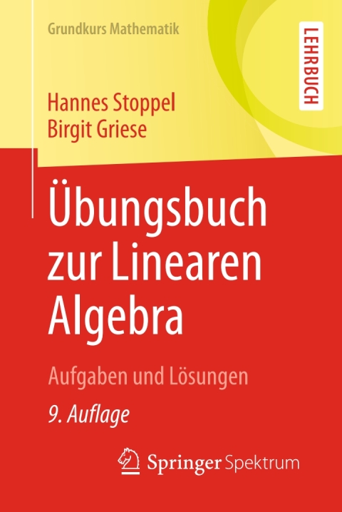 Cover image for book Übungsbuch zur Linearen Algebra
