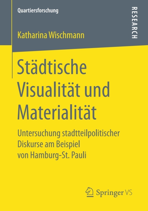 Cover image for book Städtische Visualität und Materialität