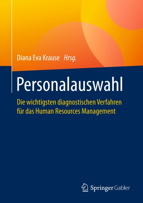 Cover image for book Personalauswahl