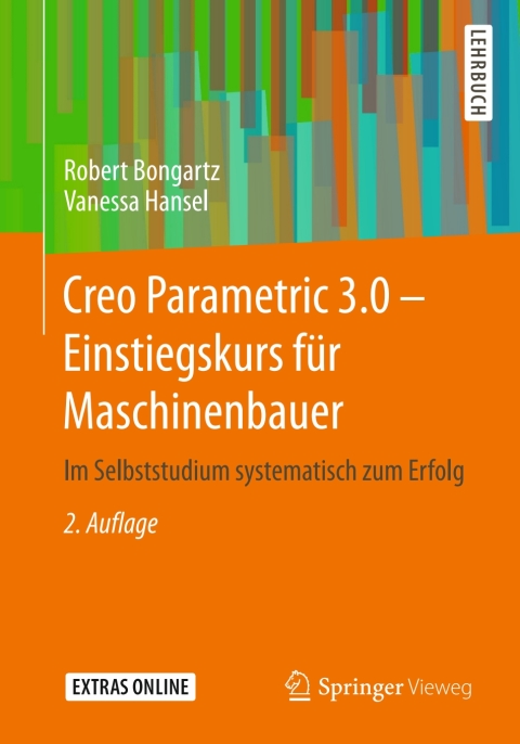 Cover image for book Creo Parametric 3.0 - Einstiegskurs für Maschinenbauer