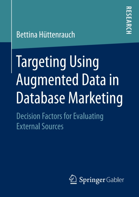 Cover image for book Targeting Using Augmented Data in Database Marketing