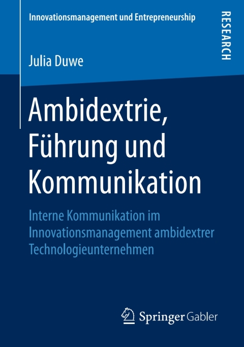 Cover image for book Ambidextrie, Führung und Kommunikation