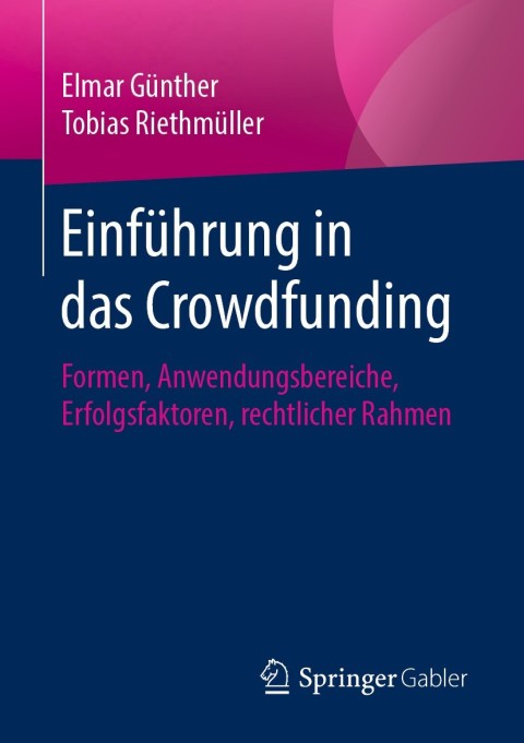 Cover image for book Einführung in das Crowdfunding