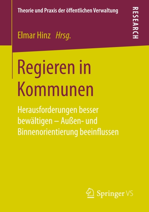 Cover image for book Regieren in Kommunen