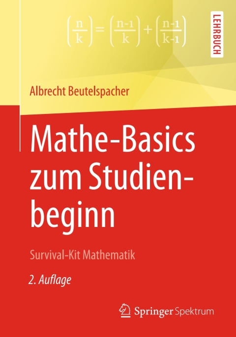 Cover image for book Mathe-Basics zum Studienbeginn