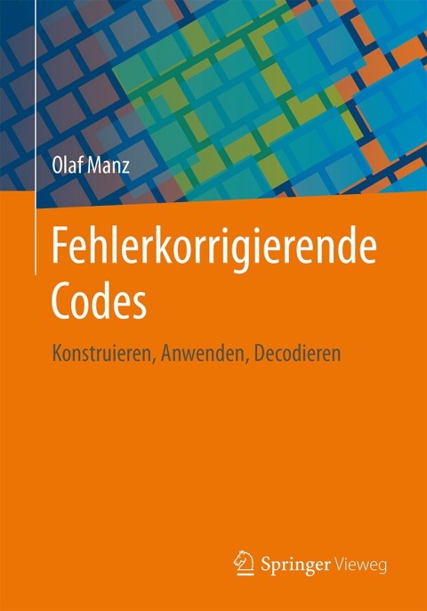 Cover image for book Fehlerkorrigierende Codes