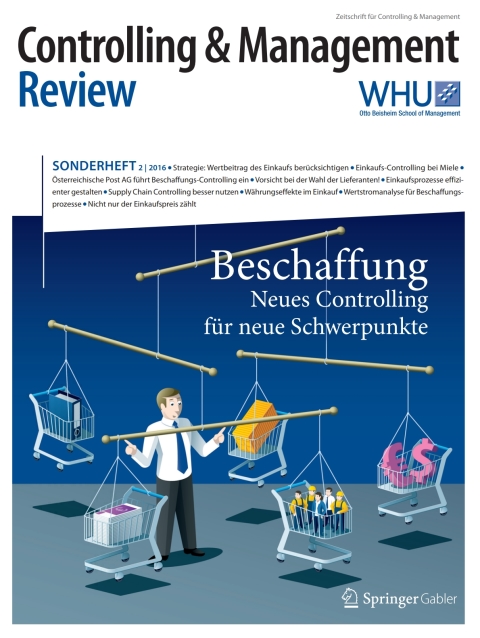 Cover image for book Controlling & Management Review Sonderheft 2-2016