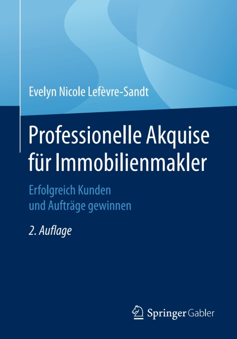 Cover image for book Professionelle Akquise für Immobilienmakler
