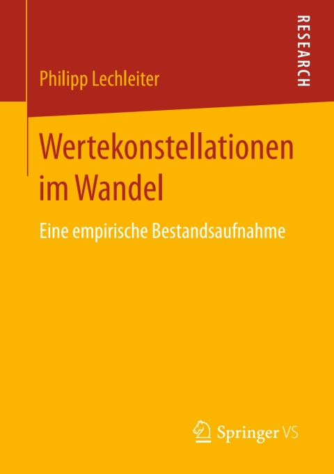 Cover image for book Wertekonstellationen im Wandel