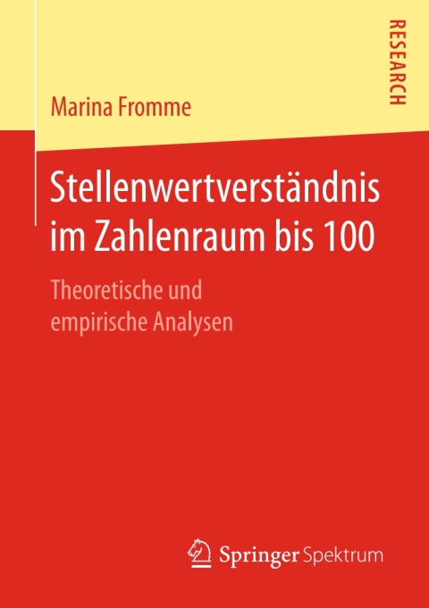Cover image for book Stellenwertverständnis im Zahlenraum bis 100