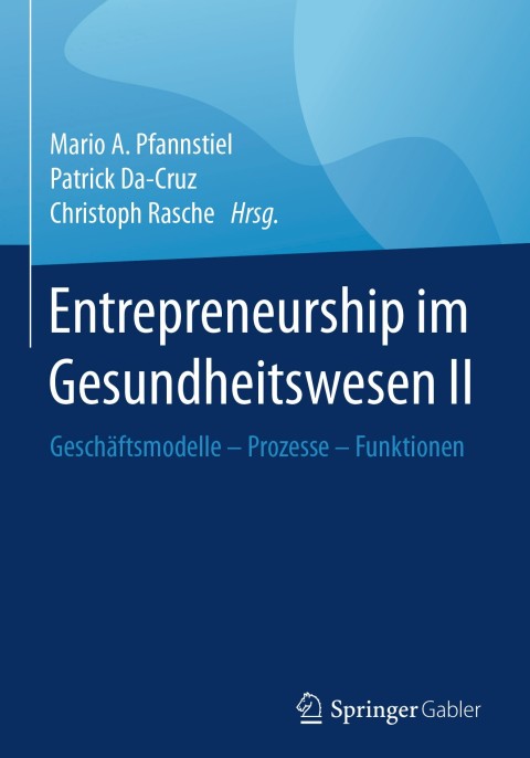 Cover image for book Entrepreneurship im Gesundheitswesen II
