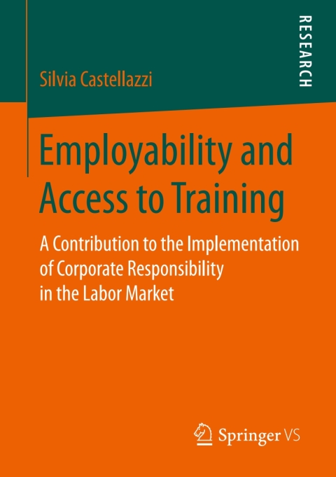 Cover image for book Employability and Access to Training