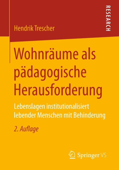 Cover image for book Wohnräume als pädagogische Herausforderung