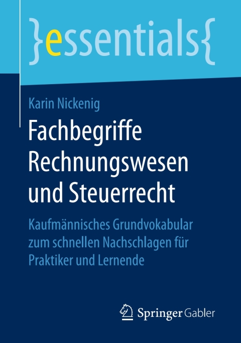 Cover image for book Fachbegriffe Rechnungswesen und Steuerrecht
