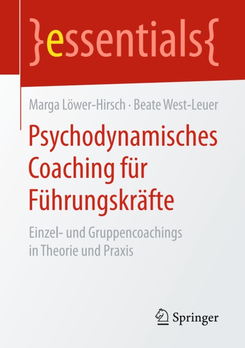 Cover image for book Psychodynamisches Coaching für Führungskräfte