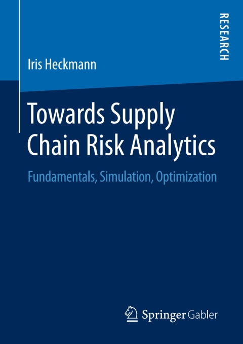 Cover image for book Towards Supply Chain Risk Analytics