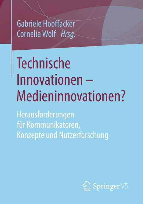 Cover image for book Technische Innovationen - Medieninnovationen?