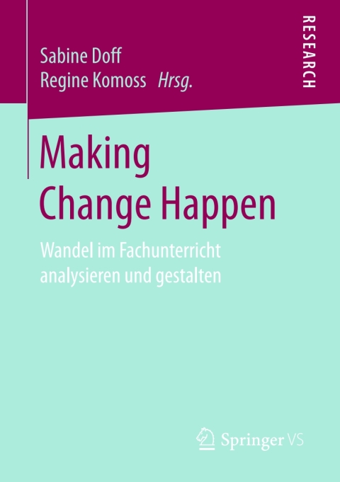Cover image for book Making Change Happen