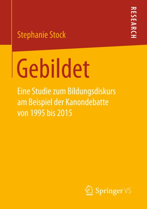 Cover image for book Gebildet
