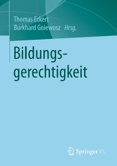 Cover image for book Bildungsgerechtigkeit
