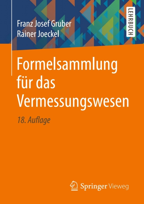 Cover image for book Formelsammlung für das Vermessungswesen