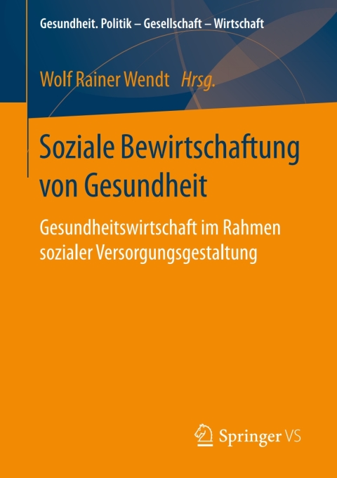 Cover image for book Soziale Bewirtschaftung von Gesundheit