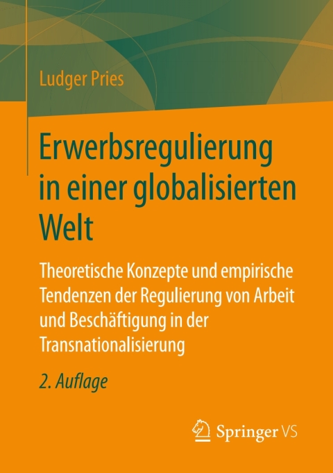 Cover image for book Erwerbsregulierung in einer globalisierten Welt