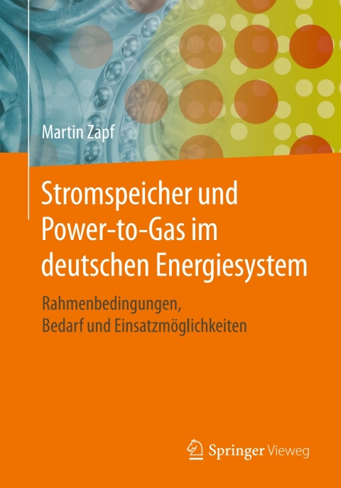 Cover image for book Stromspeicher und Power-to-Gas im deutschen Energiesystem