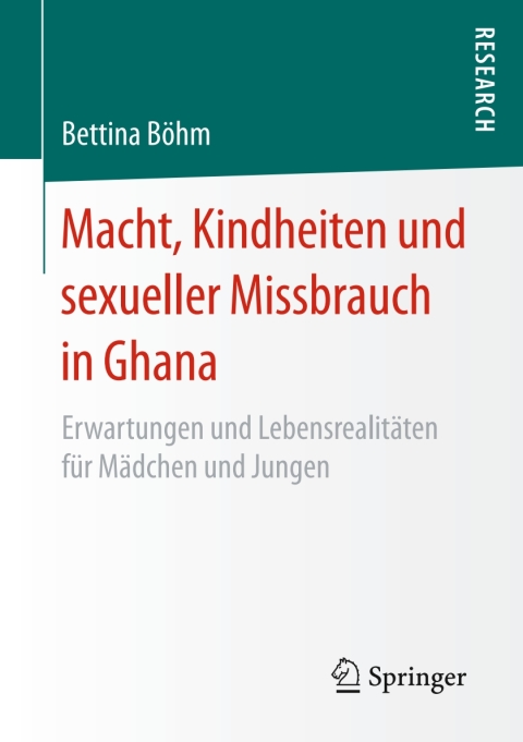 Cover image for book Macht, Kindheiten und sexueller Missbrauch in Ghana