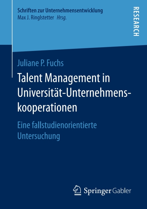 Cover image for book Talent Management in Universität-Unternehmenskooperationen