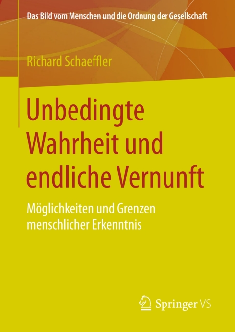 Cover image for book Unbedingte Wahrheit und endliche Vernunft