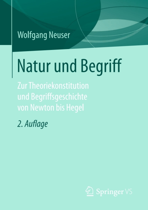Cover image for book Natur und Begriff