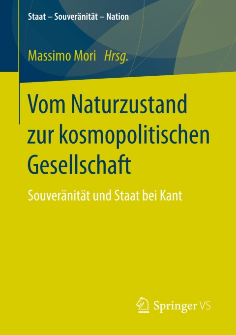 Cover image for book Vom Naturzustand zur kosmopolitischen Gesellschaft